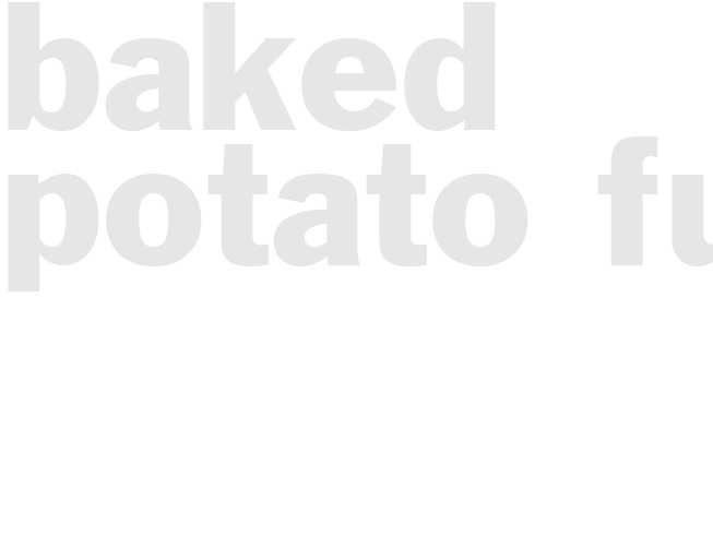 Baked Potato Fun