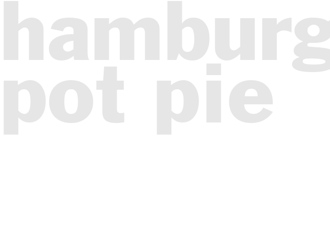 Hamburger Pot Pie