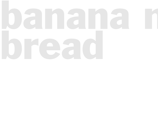 Banana Nut Bread