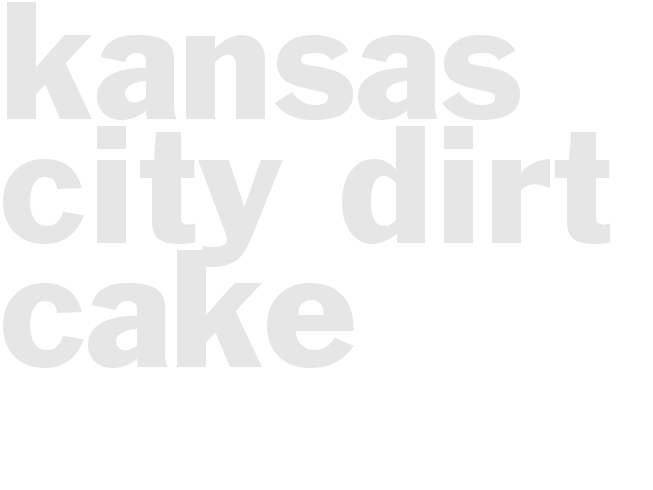 kansas city dirt cake
