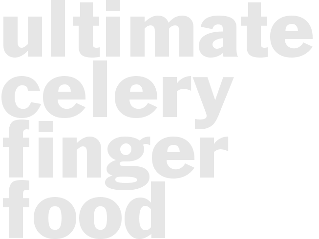 Ultimate Celery Finger Food