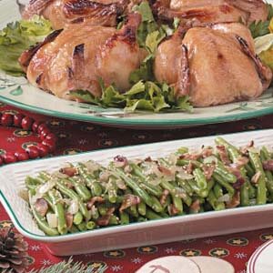 Bacon-Onion Green Beans