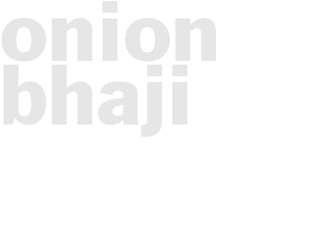 Onion Bhaji
