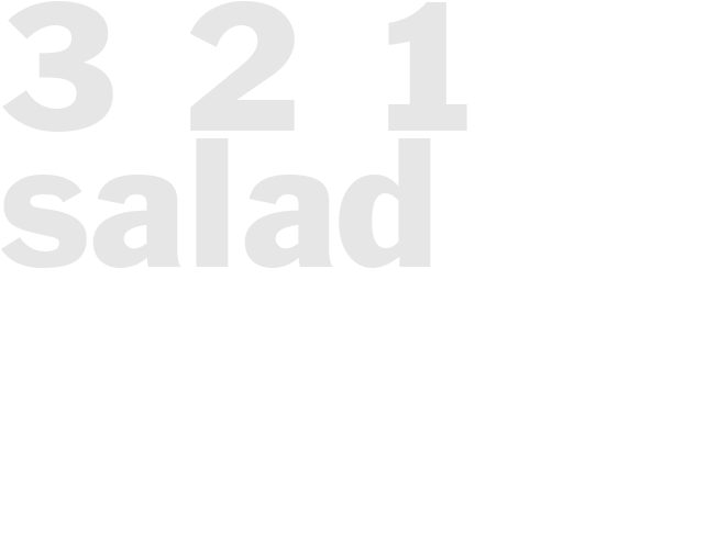 3-2-1 Salad