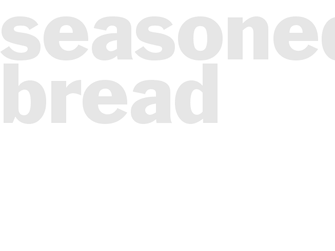 Seasoned bread