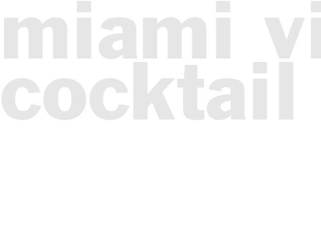 Miami Vice Cocktail