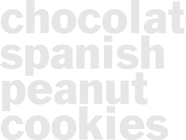 Chocolate Spanish Peanut Cookies