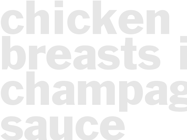 Chicken Breasts in Champagne Sauce