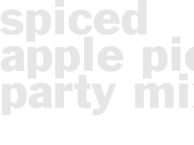 Spiced Apple Pie Party Mix
