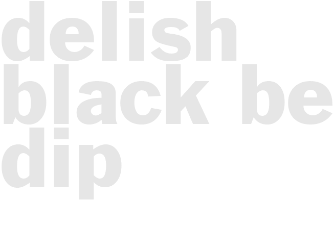 Delish Black Bean Dip