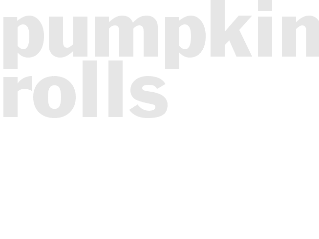 Pumpkin Rolls