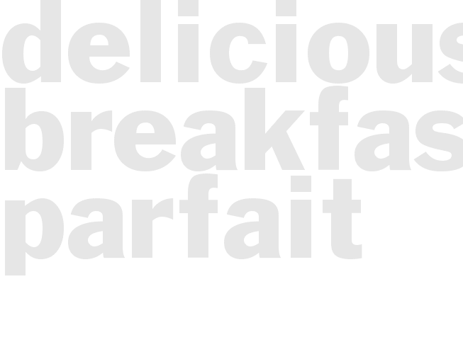 Delicious Breakfast Parfait