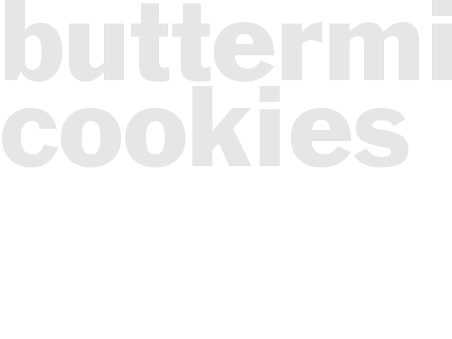BUTTERMILK Cookies