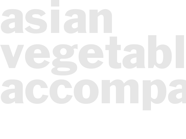 Asian Vegetable Accompaniment