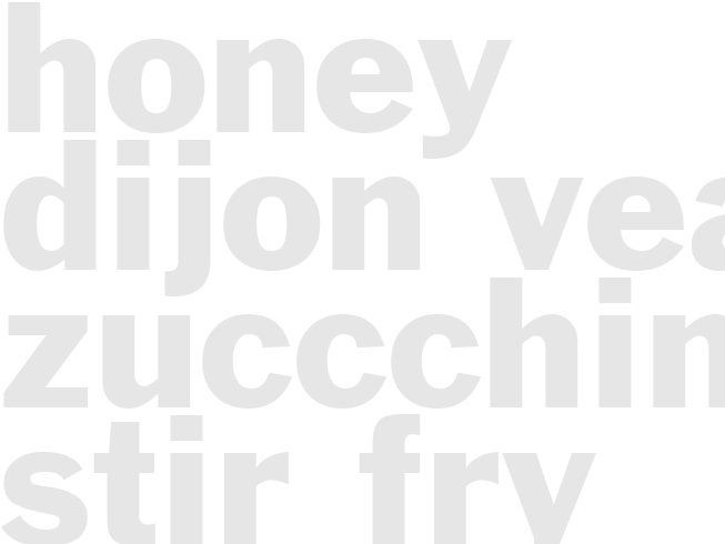 Honey Dijon Veal Zuccchini Stir Fry