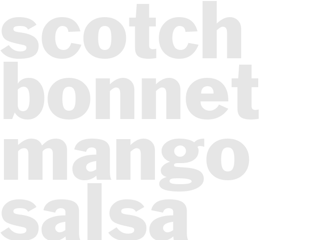 Scotch Bonnet Mango Salsa