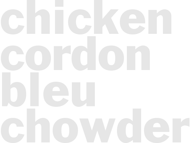 Chicken Cordon Bleu Chowder