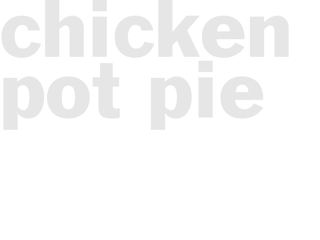 Chicken Pot Pie