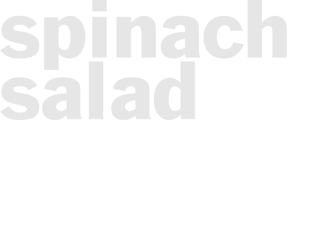 Spinach Salad