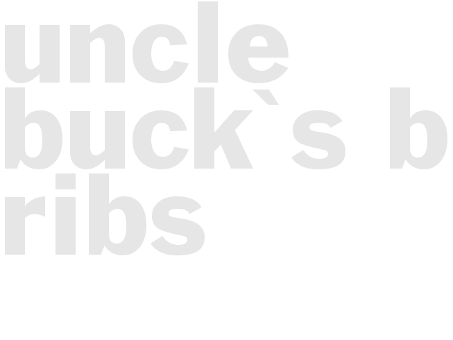 Uncle Buck's BBQ Ribs