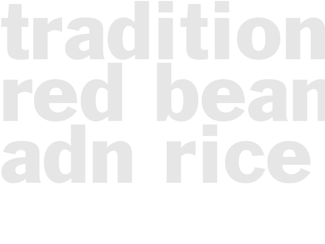Traditional Red Beans Adn Rice