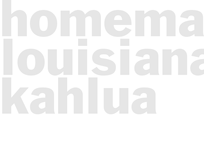 Homemade Louisiana Kahlua