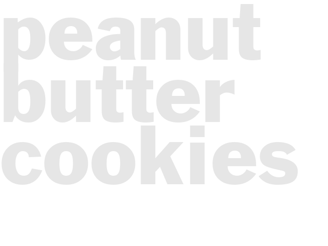 Peanut Butter Cookies