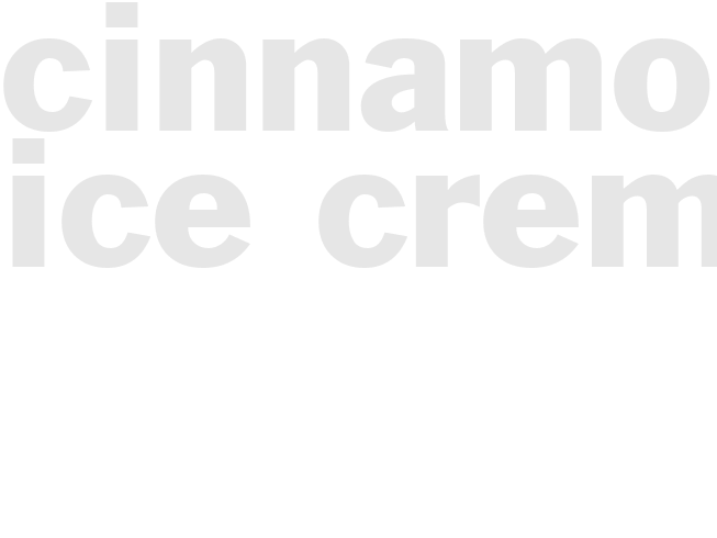 Cinnamon Ice Creme