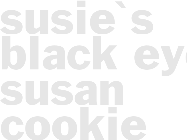 Susie's Black Eyed Susan Cookie Bars