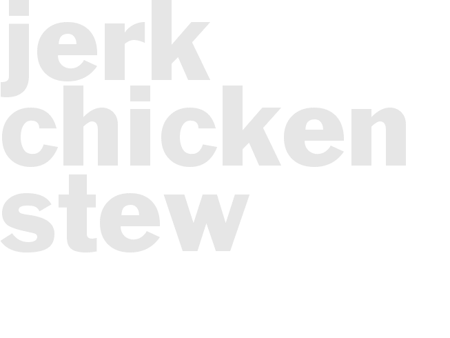 Jerk Chicken Stew