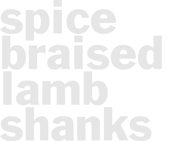 Spice-Braised Lamb Shanks With Lentils