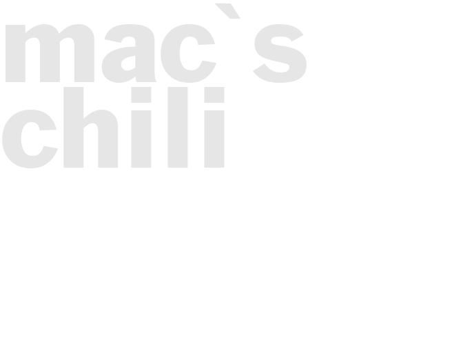 MAC'S CHILI