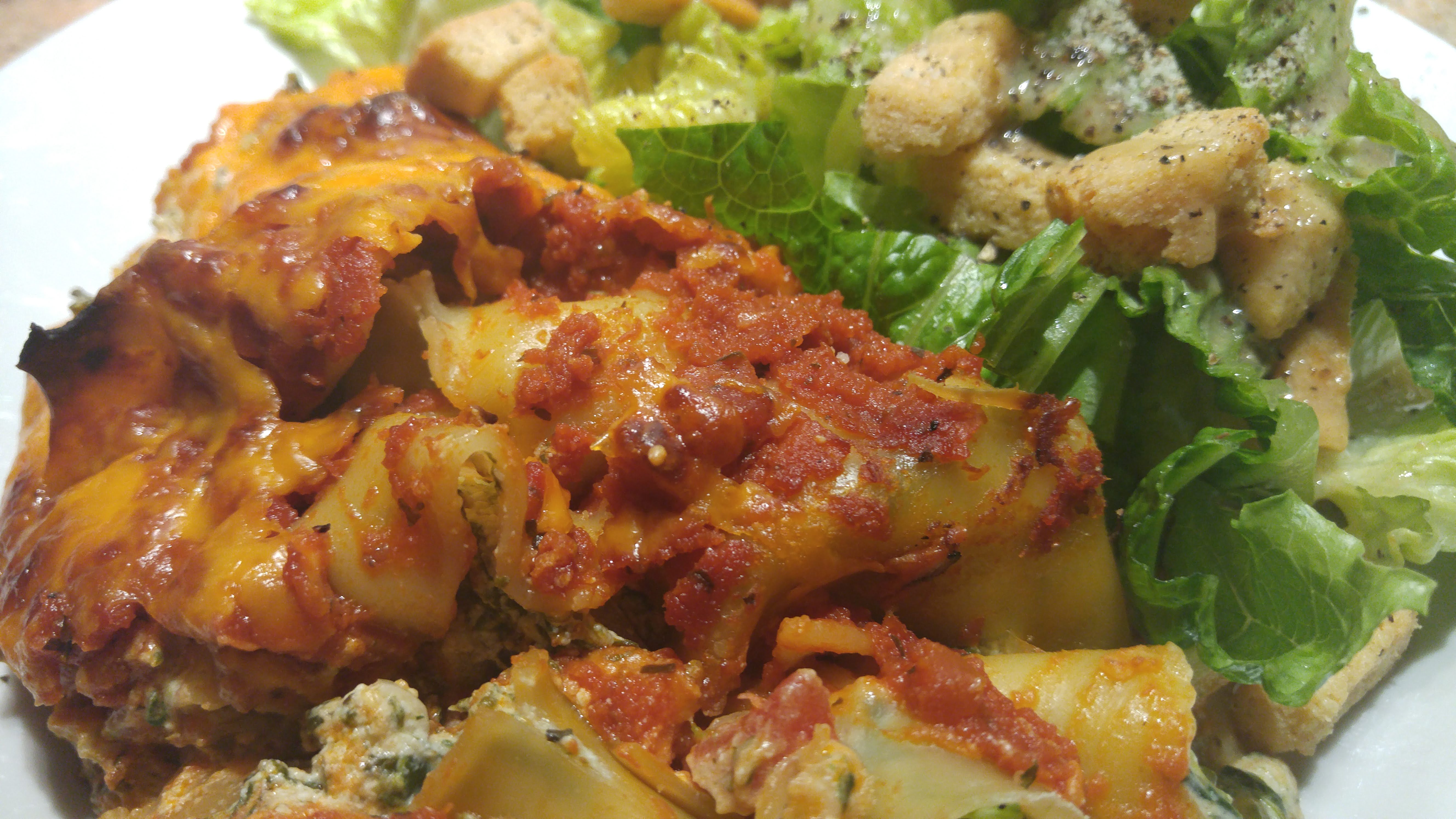 Baked Manicotti