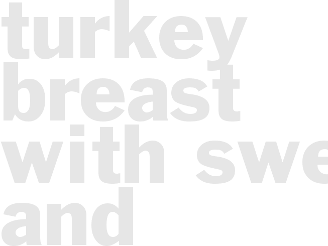 Turkey Breast with Sweet and Sauerkraut Dressing