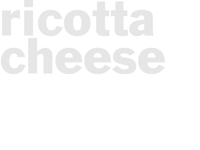 Ricotta Cheese