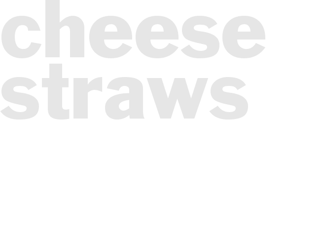 Cheese Straws