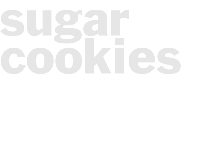 Sugar Cookies