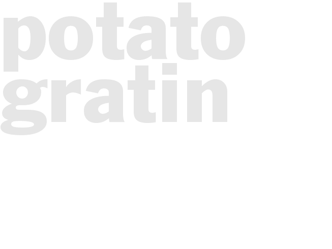 Potato Gratin