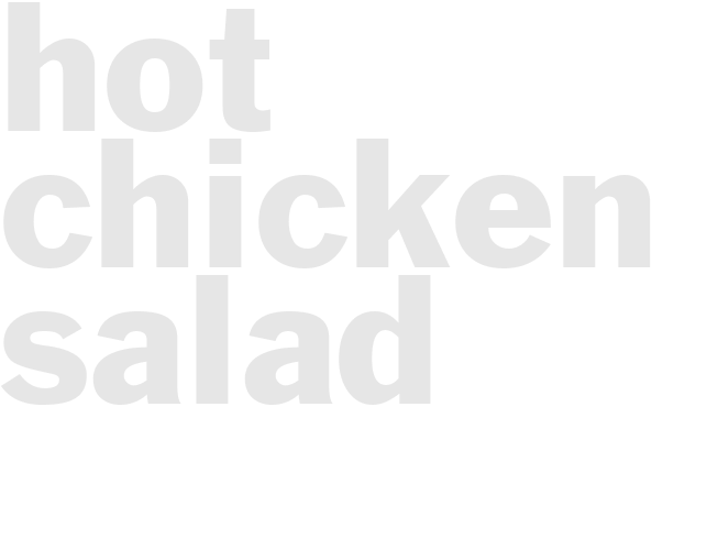 Hot Chicken Salad