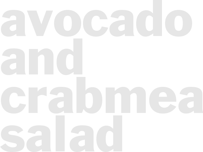 Avocado And Crabmeat Salad