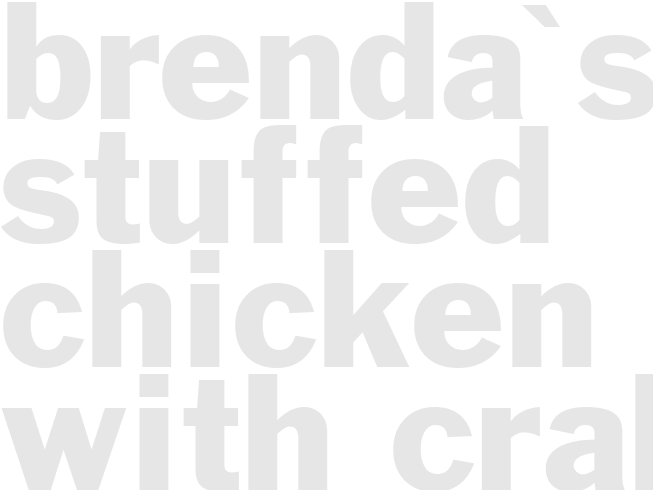 Brenda's Stuffed Chicken With Crab