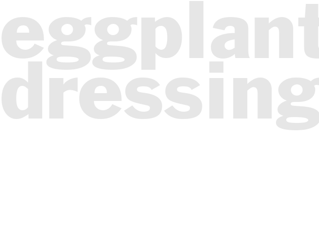 Eggplant Dressing