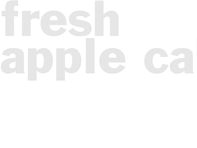 Fresh Apple Cake