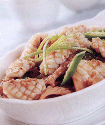 Cumi Masak Saus Tiram