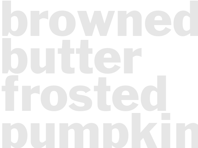 Browned Butter Frosted Pumpkin Bars