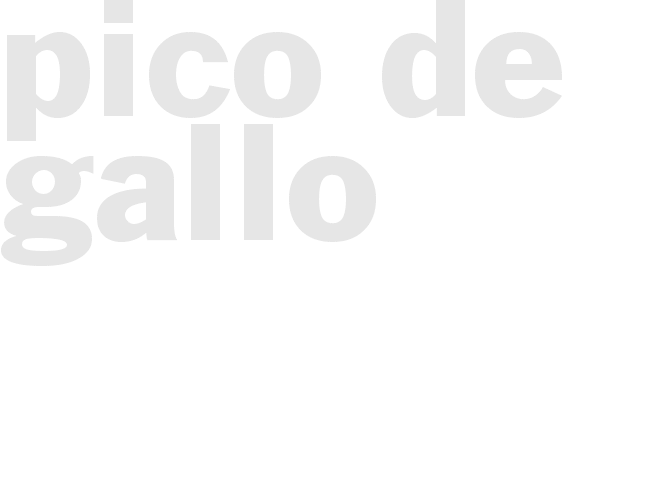 Pico de Gallo