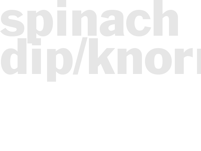 Spinach Dip/Knorr