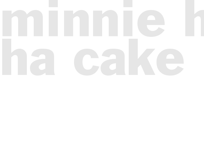 Minnie Ha Ha Cake
