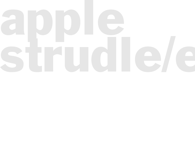 Apple Strudle/Easy