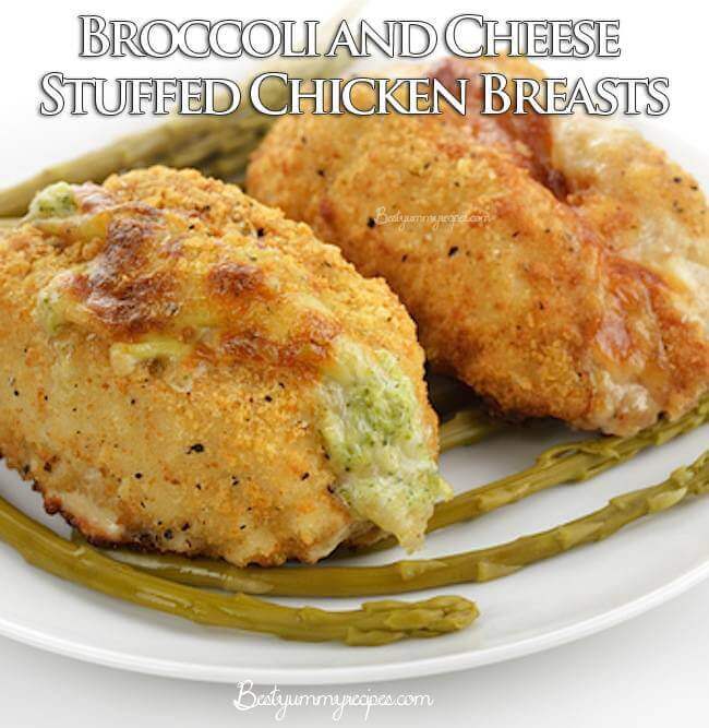 Broccoli and Cheese Stuffed Chicken Breasts - All food Recipes